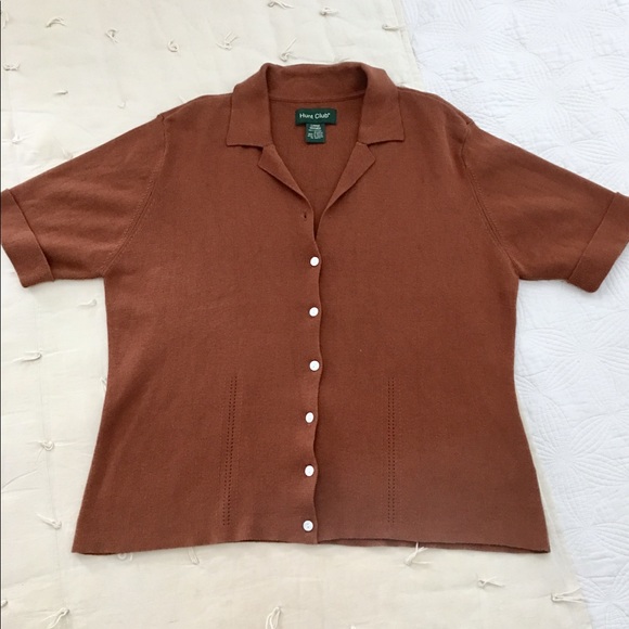 Hunt Club Sweaters - Vintage Pure Cotton Button Cardigan Sweater